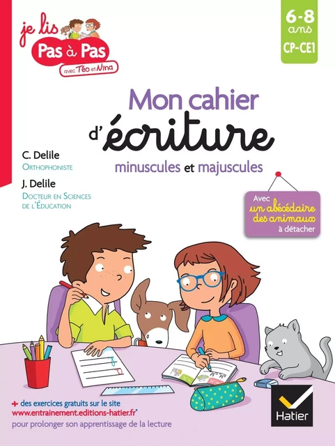 Mon cahier d'écriture minuscules et majuscules - Clémentine Delile, Jean Delile - HATIER