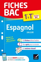 Fiches bac - Espagnol 1re/Tle  - Bac 2025