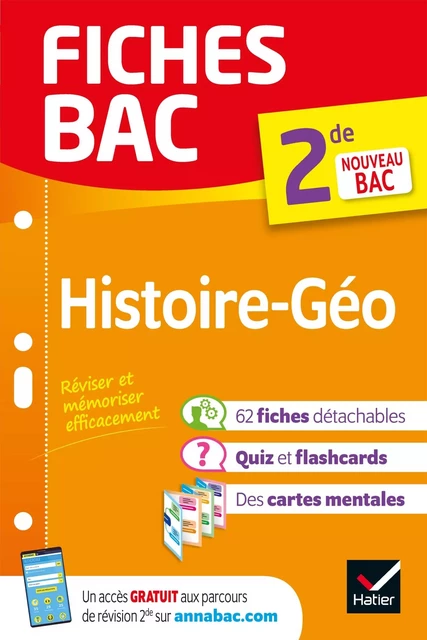 Fiches bac - Histoire-Géographie 2de - Christophe Clavel, Cécile Gaillard, Florence Holstein, Jean-Philippe Renaud - HATIER