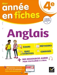 Anglais 4e (fiches de révision & exercices)