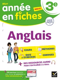 Anglais 3e (fiches de révision & exercices)