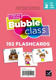 L'Anglais à l'école avec Bubble Class - Cycle 2 Ed.2020 - Flashcards