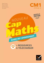 Cap Maths CM1 Éd. 2020 - Guide pédagogique + ressources à télécharger