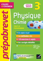 Prépabrevet Physique-Chimie 3e (sciences) - Brevet 2024