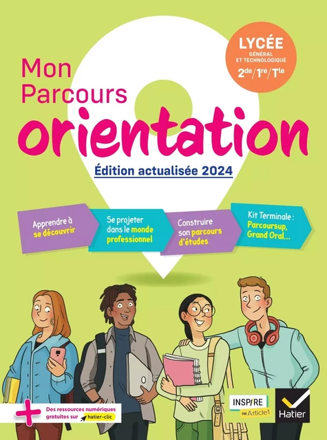 Mon Parcours Orientation - Ed. 2024 - Cahier de l'élève - Nadine Mouchet, Bénédicte Doukhan - HATIER