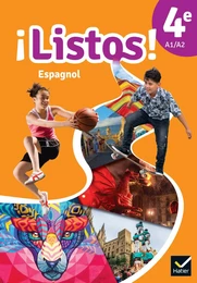 Listos! espagnol 4e - Éd. 2022 - Livre élève