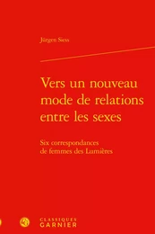 Vers un nouveau mode de relations entre les sexes