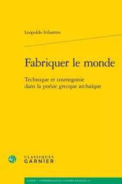 Fabriquer le monde