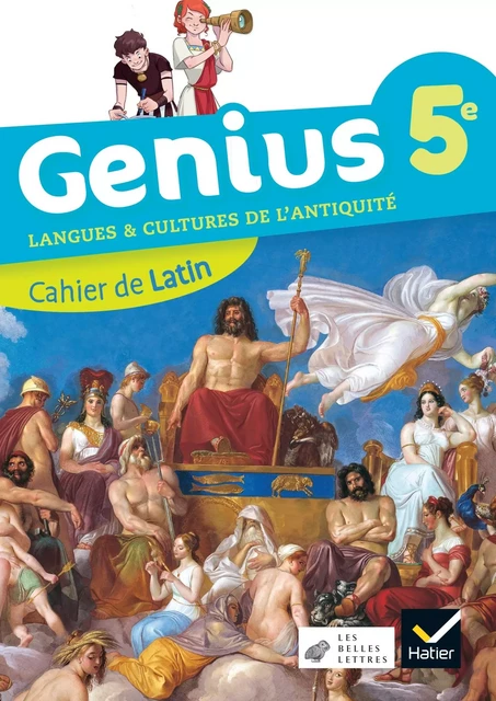 Genius Latin 5e Ed.2022 - Elisa Bel, Guillaume Diana, Gilles Duhil, Thierry Bayart, Marie-Christine Brindejonc, Magalie Diguet, Valérie Hébert, Sophie Lerin - HATIER