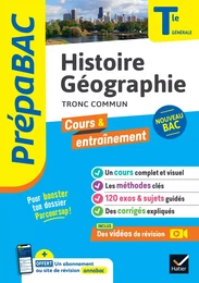 Prépabac - Histoire-Géographie Tle générale - Bac 2025