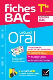 Fiches bac - Le Grand Oral Tle - Bac 2025