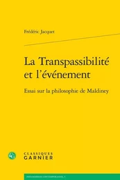 La Transpassibilité et l'événement