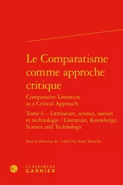 Le Comparatisme comme approche critique