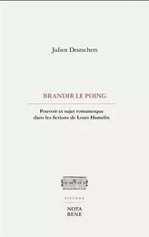 BRANDIR LE POING. POUVOIR ET SUJET ROMANESQUE DANS LES FICTIONS