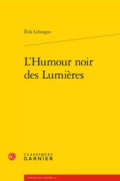 L'Humour noir des Lumières