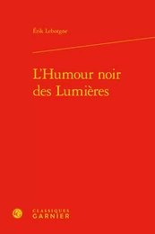 L'Humour noir des Lumières