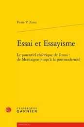 Essai et Essayisme