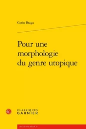 Pour une morphologie du genre utopique