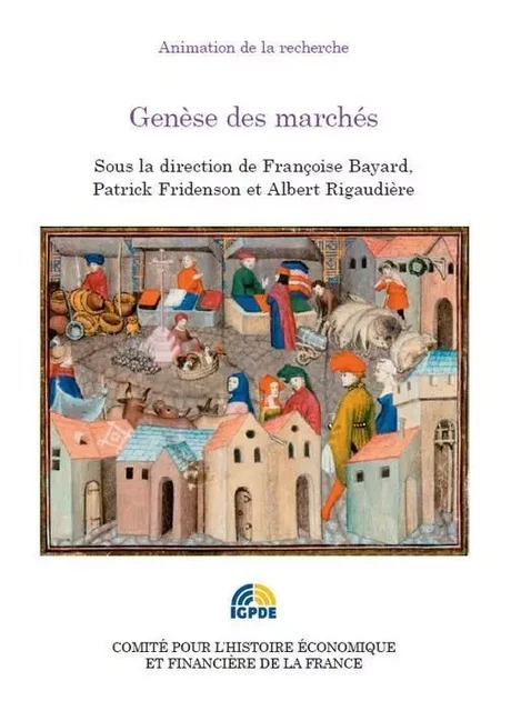 genèse des marchés -  Collectif - IGPDE