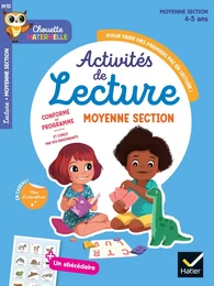 Chouette Maternelle - Activités de lecture Moyenne Section - 4 ans