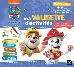 Ma valisette d'activités Maternelle MS et GS Pat'Patrouille - 4-5 ans