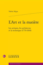 L'Art et la matière