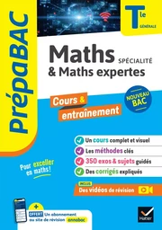 Prépabac - Maths (spécialité) & Maths expertes (option) Tle générale - Bac 2025