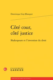 Côté cour, côté justice