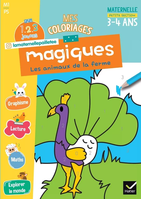 Mes coloriages magiques PS - Alissia Waeles - HATIER