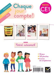 Chaque jour compte - Maths CE1 Ed. 2023 - Les ateliers  : jeux autocorrectifs