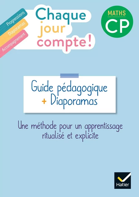 Chaque jour compte - Maths CP Ed. 2022 - Guide bi média et accès site + PPT - Pauline Negrel-Lion, Catherine Mallard, Jennifer Rivière, Harmonie Tessier - HATIER