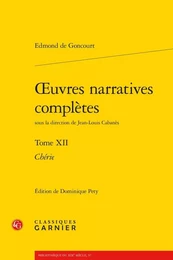 oeuvres narratives complètes