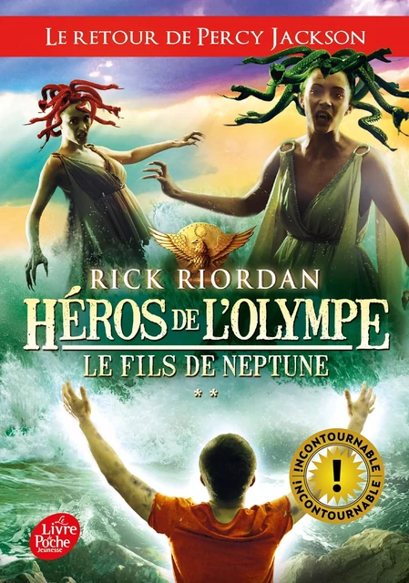 Héros de l'Olympe - Tome 2 - Le fils de Neptune - Rick Riordan - POCHE JEUNESSE