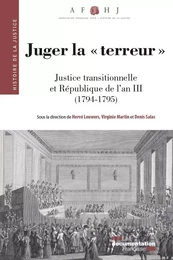 Juger la terreur 