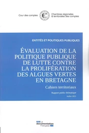 L'évaluation de la politique de lutte contre la prolifération des algues vertes en Bretagne 