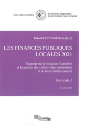 Les finances publiques locales 2021