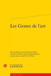 Les Gestes de l'art