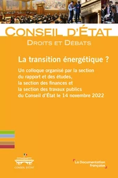 La transition énergétique ?