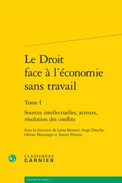 Le Droit face à l'économie sans travail