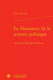 La Naissance de la science politique