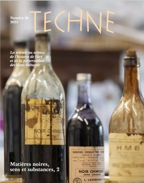 TECHNE, NO 56, 2023. MATIERES NOIRES, SENS ET SUBSTANCES, 2 -  HEGINBOTHAM, LATTUAT - TECHNE