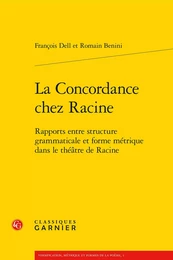 La Concordance chez Racine