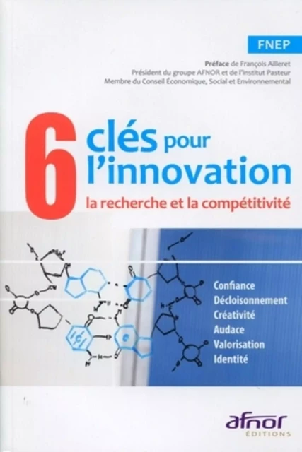 6 clés pour l'innovation - FNEP Fondation Nationale Entreprise et Performance - AFNOR