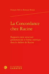 La Concordance chez Racine