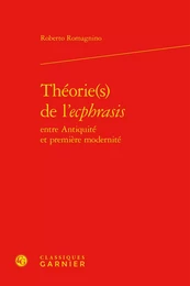 Théorie(s) de l'ecphrasis