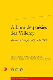 Album de poésies des Villeroy