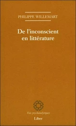 De l'inconscient en littérature