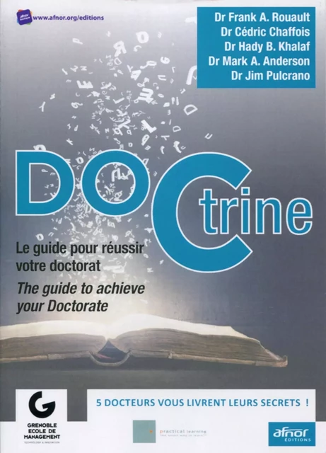 DOCtrine - Mark ANDERSON, Frank Rouault, Hady KHALAF, Cédric CHAFFOIS, Jim PULCRANO - AFNOR