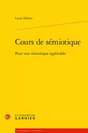 Cours de sémiotique