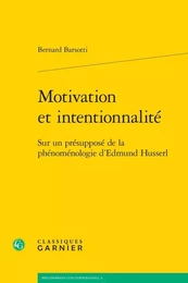 Motivation et intentionnalité